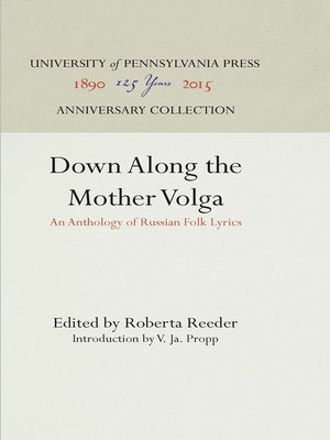 cover image of Down Along the Mother Volga